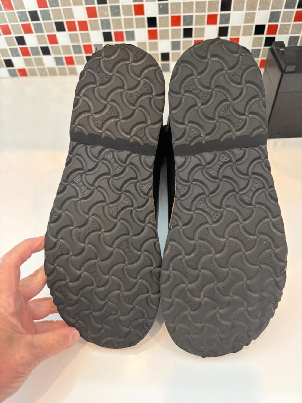 Birkenstock Uppsala Shearling Black Leather Boots - 40 EU (9 - 9.5 US)